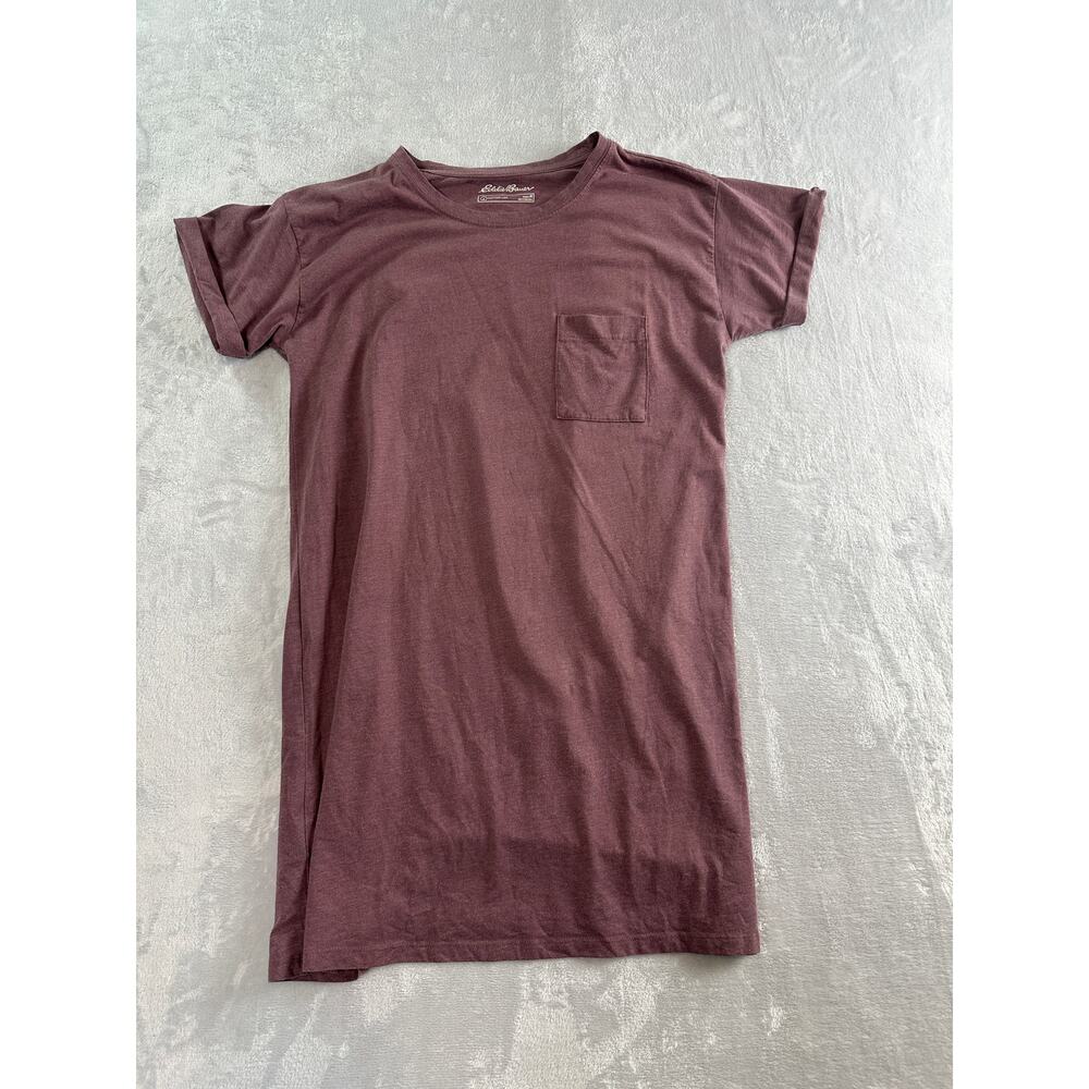 Eddie Bauer Cotton Blend Pocket Tee - Size M